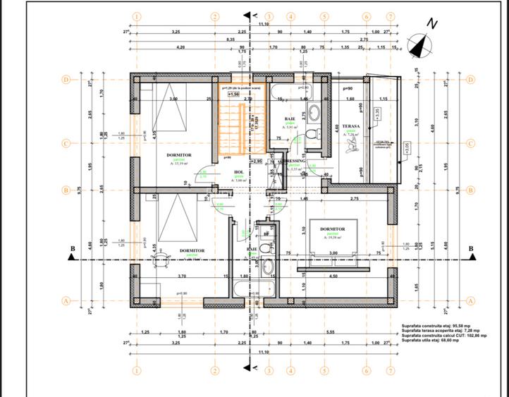 Casa individuala 5 camere, 142 mp utili, 660 mp curte !, Lac Chinteni! - 6