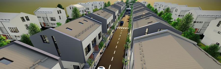 Complex de vile tip duplex si triplex  OTOPENI - PRETURI ATRACTIVE
