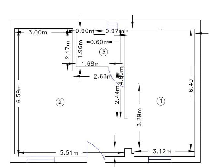 Apartament cu 2 camere, 57 mp, semifinisat, zona Piata Decebal - 8