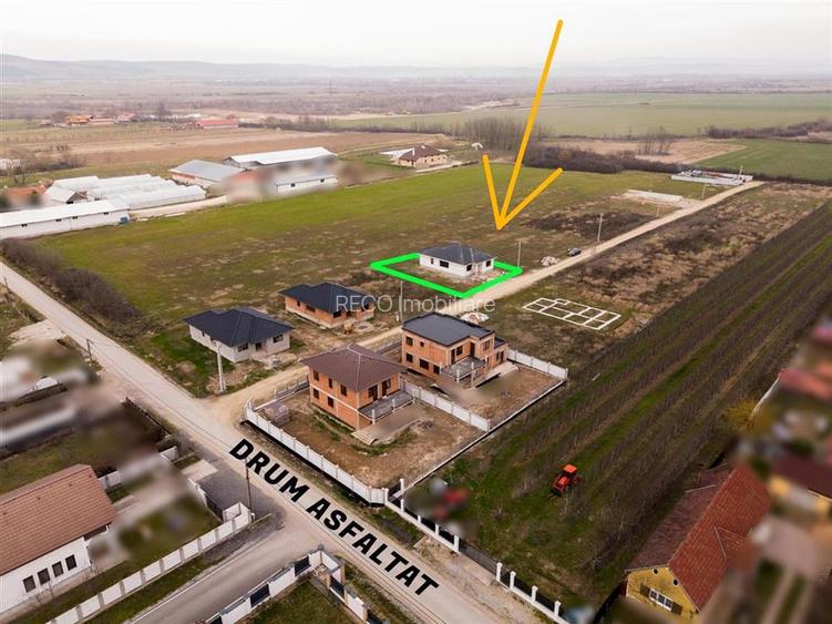 RECO Casa la rosu - 3 dormitoare, plan parter 120 mp utili - Osorhei - 14