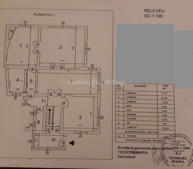 Piata Universitatii-Batistei: curte proprie 25mp - 1