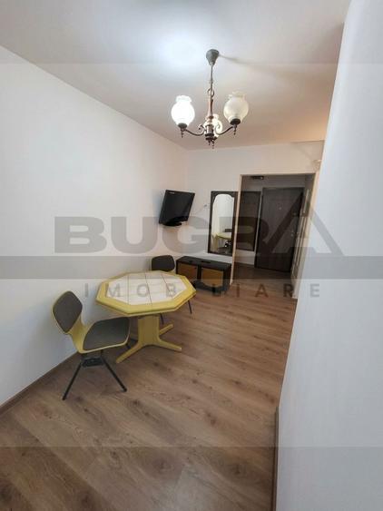Garsoniera, 21mp, etaj intermediar, zona Dambul Rotund