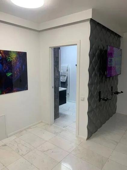 Apartament ultrafinisat, etaj 1, parcare, cu chiriasi, Borhanci