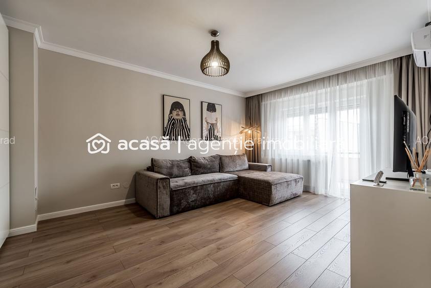 Apartament ultrafinisat la cheie cu 2 camere decomandat Piata Mica - 3