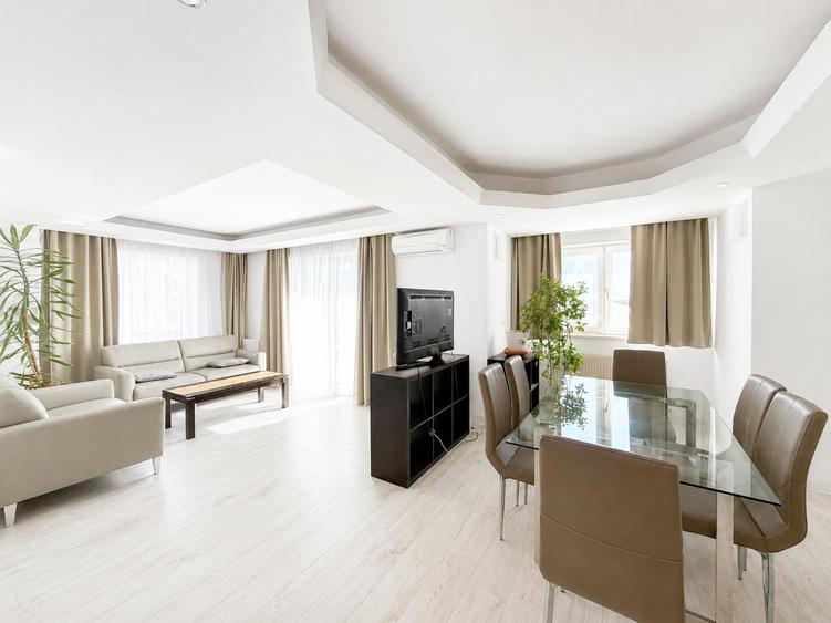 Apartament 4 camere Herastrau - Soseaua Nordului, bloc boutique, terasa, parcare