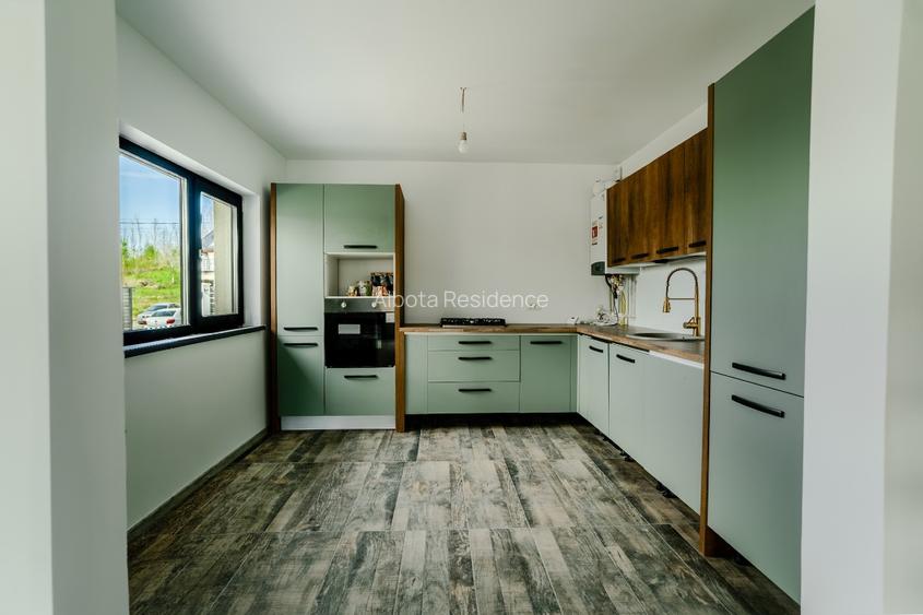 Vilă nouă de vânzare – Albota, județul Argeș  |  Teren 470 mp | Semi-mobilată - 11