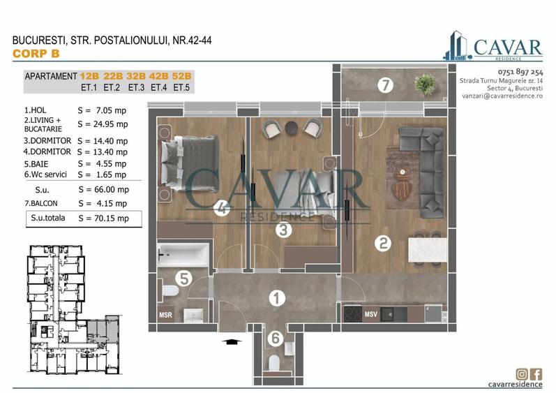 Proiect Cavar Residence Postalionului Finalizat