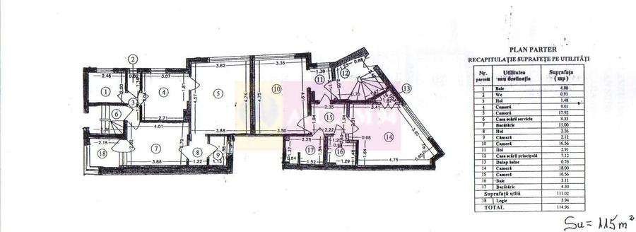 Vila individuala, Cotroceni-Facultatea de Medicina-20 camere
