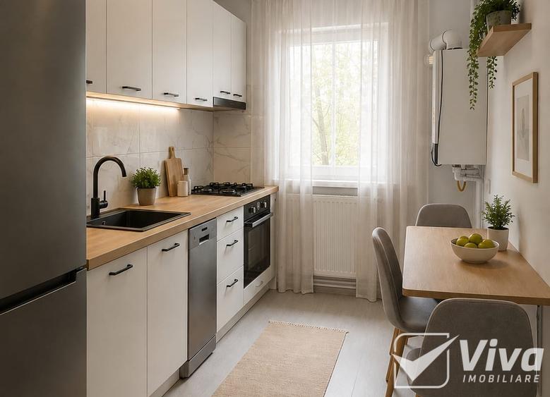 Nicolina-Belvedere!Renovat complet, 2cam-decomandat, etaj 2/4, 56mp