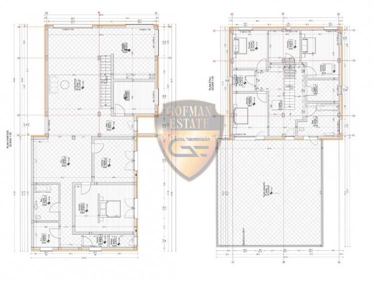 Vila la Rosu, Lumina, P+1 etaj, teren 478mp, terasa 100mp, 275 mp utili - 10