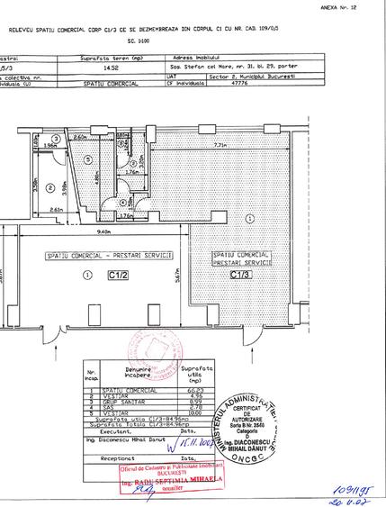 Spatiu Comercial,stradal,centrala proprie,zona centrala,Stefan cel Mare - 18