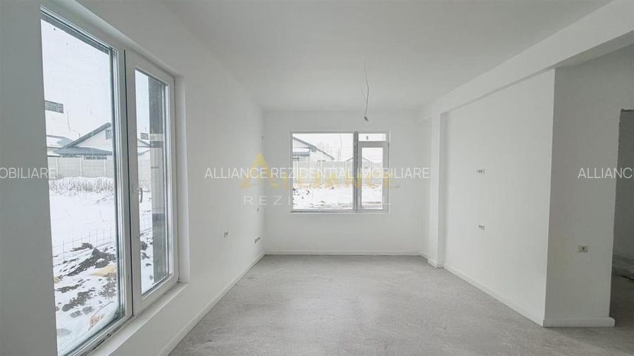 Casa individuala parter - 3 camere - 2 bai - 440mp teren - 9