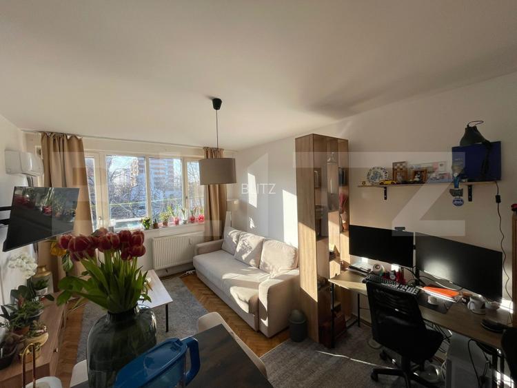 Garsoniera zona Rotonda - Calea Bucuresti, etajul 2, 26mp utili - 2