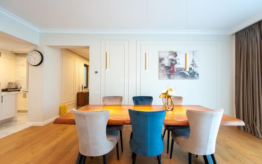 Apartament de 4 camere, 130 mp, 2 locuri de parcare, centrala, zona Băneasa - 15