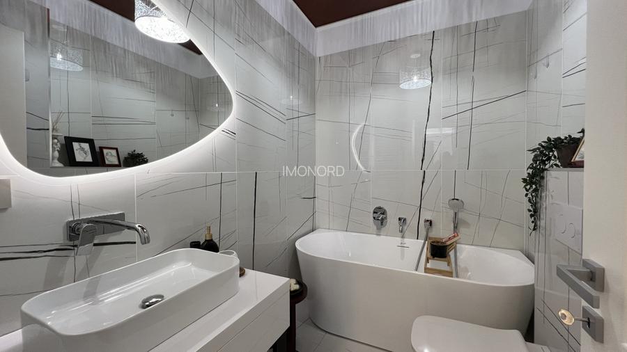 Unirii bloc 2023, apartament mobilat complet, terasa, gradina si garaj ! - 10