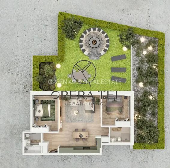 OPERA TEI || 3 CAMERE CU GRADINA DE 127 MP || LACUL TEI || PARCARE INCLUSA - 5