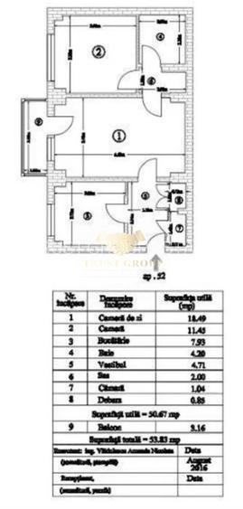 2 camere Pacii-Gorjului | Bloc 1980 | - 8