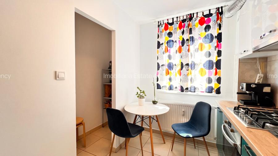 Apartament 3 camere 1 Decembrie, 3 minute de metrou, mobilat si utilat modern - 9