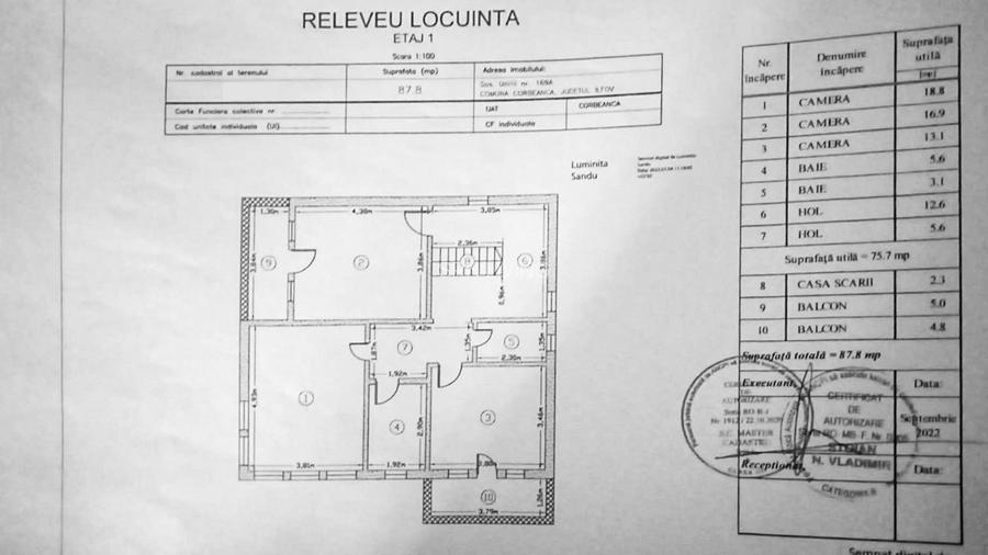 Casă P+1, curte 800 mp in Corbeanca, la sosea - 16