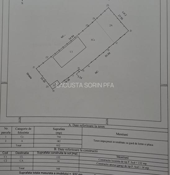 Mogosoaia-Odai, constructie 2013, singur curte, semimobilata, teren 1000 mp - 1