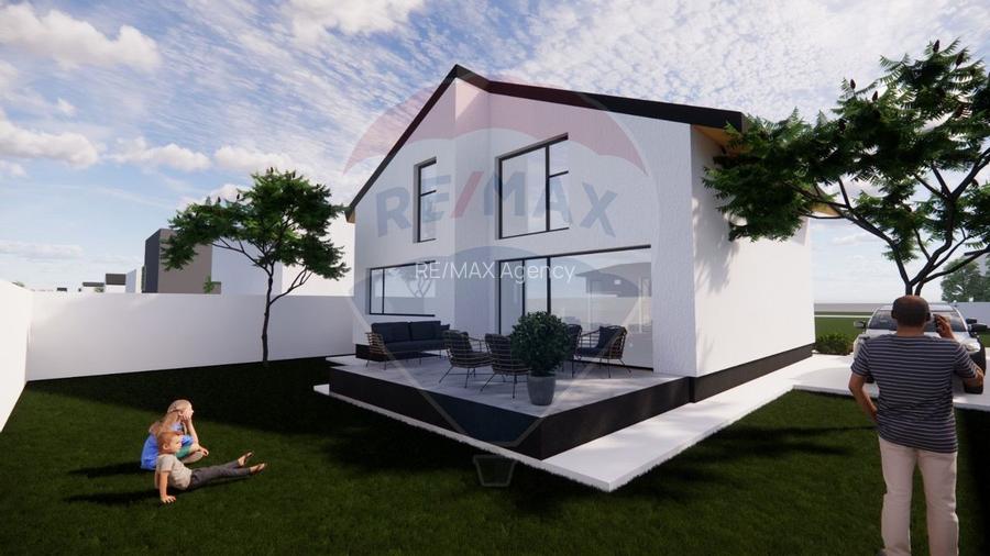 Vilă cu 6 camere de vânzare strada Lahovari Balotesti - 4