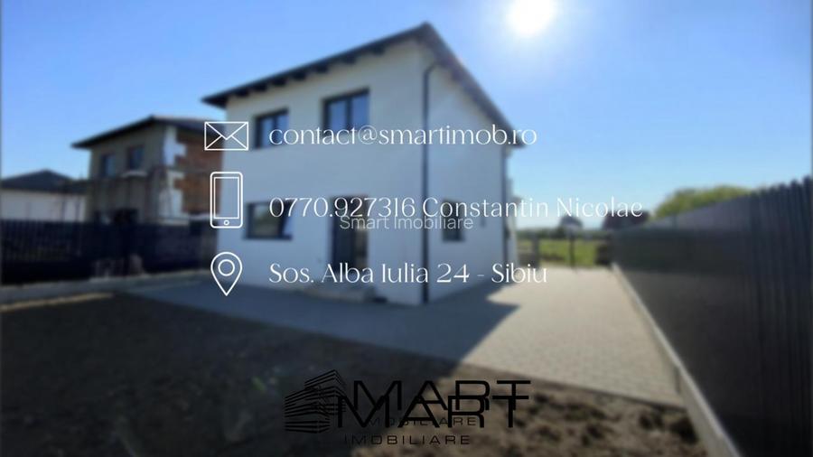 Casa individuala 130mp cu teren liber 200 in Cristian - 9