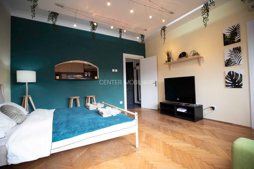 LASCAR CATARGIU ,Victoriei, studio deosebit, terasa, 40 mp, cochet, etaj 3 - 2