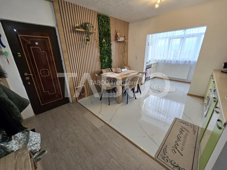 Apartament decomandat de vanzare mobilat pivnita Vasile Aaron Sibiu - 7