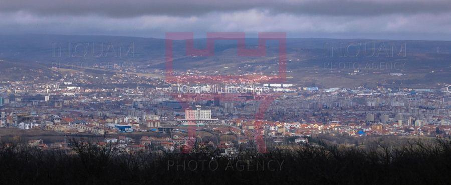 Teren  cu PUZ  Feleacu 2.800mp parcelabil/ 4 utilități asfalt panorama - 8