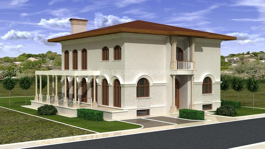 Casa stil Neoromanesc | S+P+1E+M | BANEASA | SISESTI - 23
