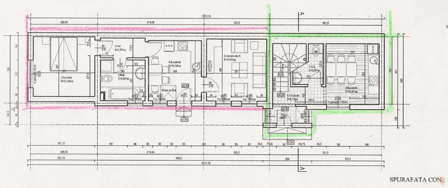 CASA/VILA de inchiriat Zona Mosilor Eminescu Foisorul de Foc. Constructie noua. - 15