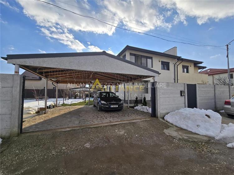 Duplex mobilat si utilat  - 4 camere -2 bai - pod -10 min de STV - 30