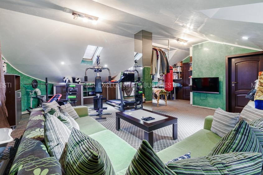 Vila individuala cu piscina,  garaj dublu • teren 766 mp • Popesti-Leordeni - 17