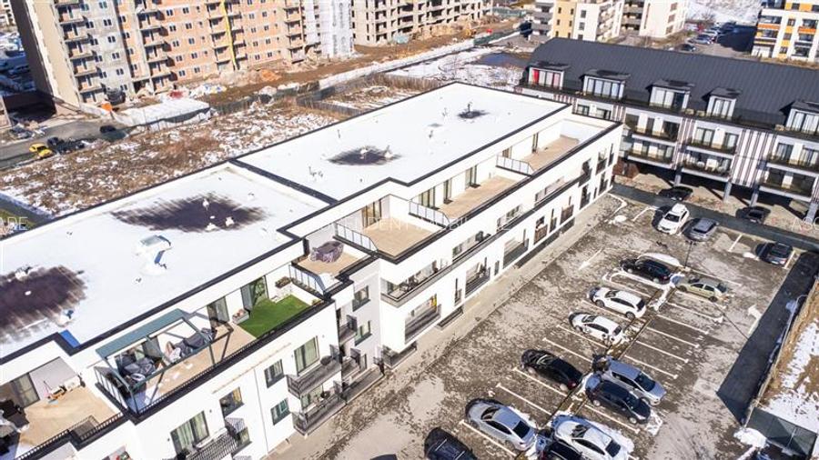 Apartament 2 camere,tip penthouse,mobilat, utilat,2 terase,100mp,Tractorul,Braso - 28