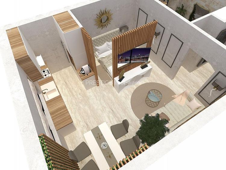 Apartament nou cu 2 camere de vanzare in Complexul Brubus -Santandrei - 15