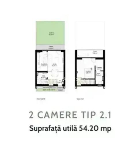 Pipera Plaza Apartament 2 Camere cu Gradina 30 MP Mutare Rapida - 6