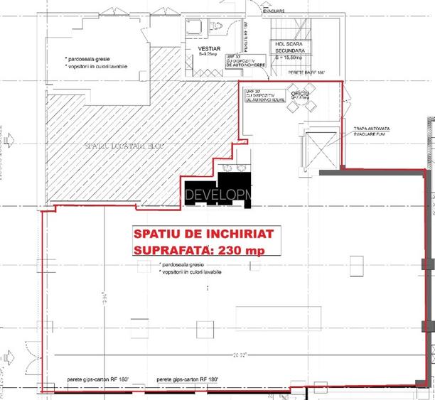 Spatiu comercial - Clucerului - 230 mp - 6
