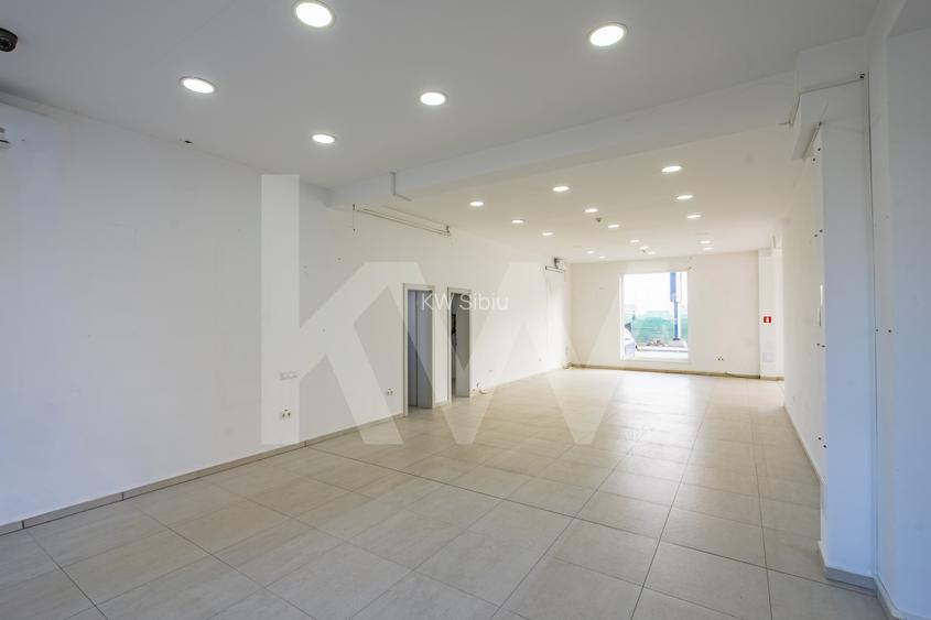 Spatiu comercial finisat 174mp vitrina Dna Stanca ideal showroom clinica - 4