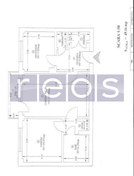 DE VANZARE APARTAMENT 2 CAMERE  POLONA- FLOREASCA  | METROU - 8