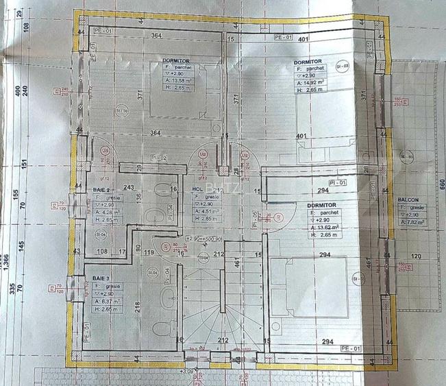 Casă individuală în Chinteni, 120 mp utili, teren de 500 mp, garaj - 6