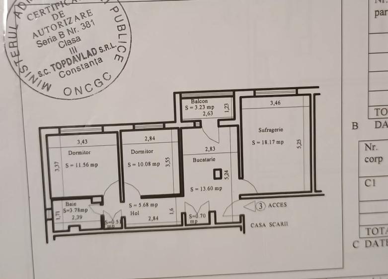 3 CAMERE | DECOMANDAT | PARTER | MOBILAT