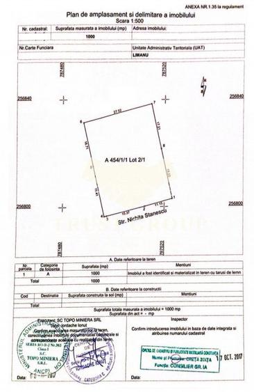 Teren intravilan | 1000mp | Vama Veche |  - 5