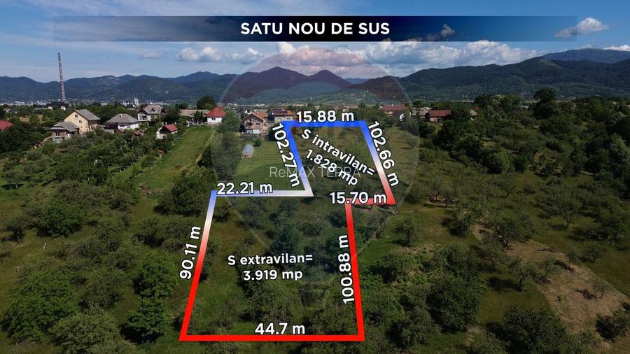 Teren de vânzare Satu Nou de Sus zona liniștită - 3