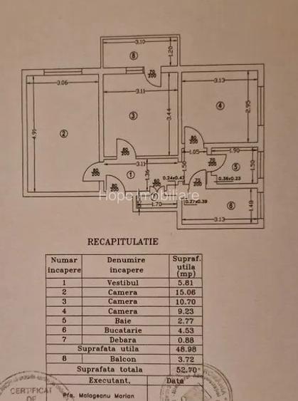 Giurgiului-Ghimpati-Apartament de 3 camere-decomandat - 7