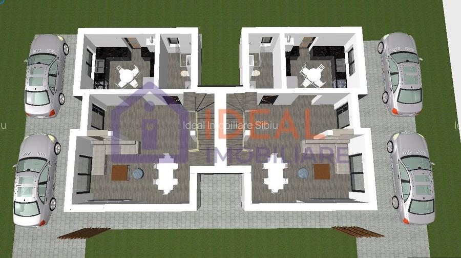 Casa cu Moderna cu 4 camere si gradina, in Selimbar - 5