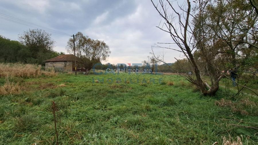 Teren plan 4800 mp cu casa demolabila, centru Corpadea, Apahida - 7
