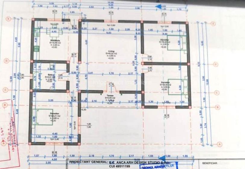 Casă în construcție, cartier nou, Vernești - 3