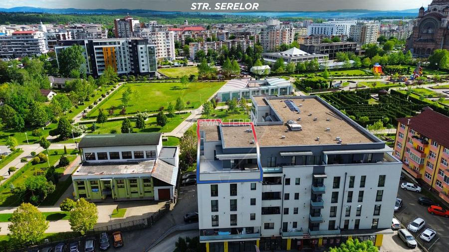 Penthouse exclusivist 186 M2C de vânzare în zona Centrală BAIA MARE - 10