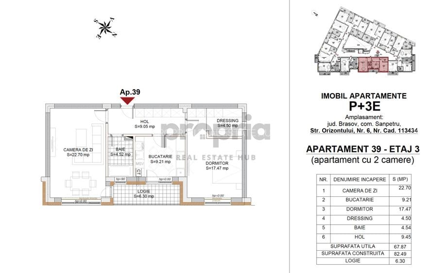 DEZVOLTATOR | Apartament 2 camere NR.39 PREDARE IULIE 2026 - 2