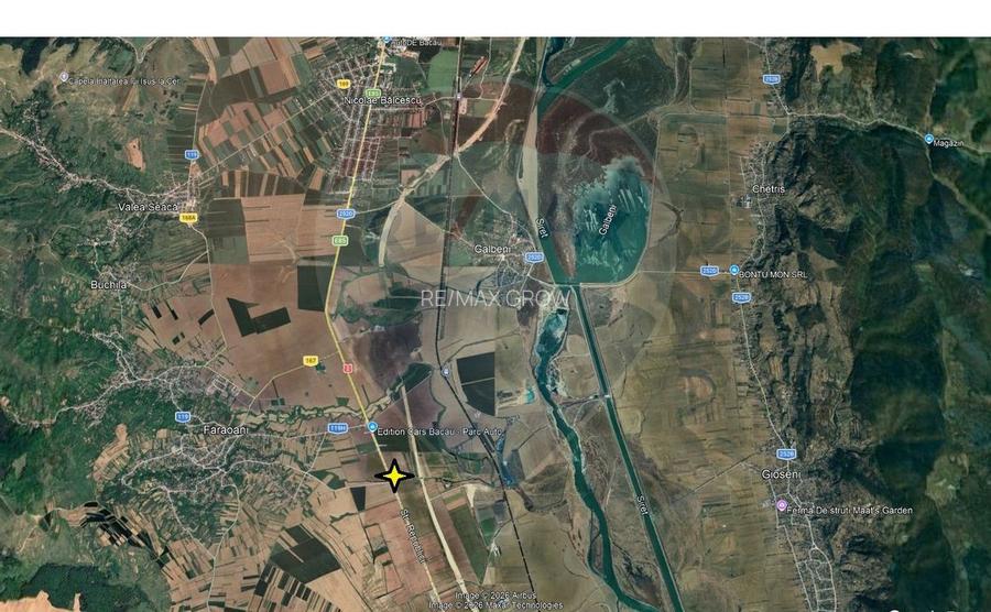 Teren intravilan de vanzare Faraoani  jud. Bacau cu deschidere la E85 - 4
